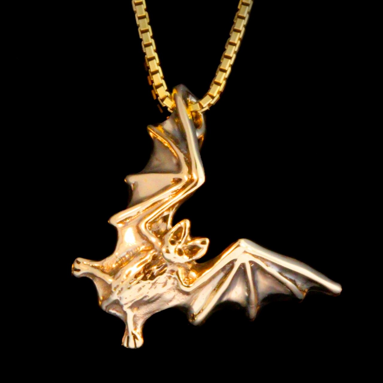 gold bat necklace bat jewelry 14k gold charm by martymagic gold bat necklace bat jewelry 14k gold charm by martymagic