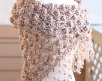 Wedding Shawl, Wedding Cape,Bridal Bolero, Bridal Shrug, Winter Wedding Shawl, Bridal Wrap, Crochet Shawl, White Shawl, Wedding Lace Bolero