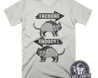 Tacocat Shirt Taco Shirt Funny Food Gift Mens Tshirt Womens Graphic Tees Kids Tshirt Cat Lover Gift Funny Tshirts Funny Cat Shirt Grammar