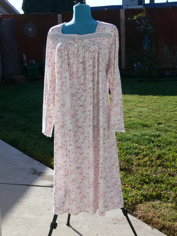 Cotton Long Plus Size Nightgown Size 2x