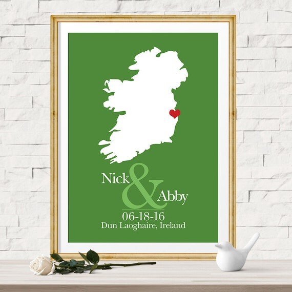 Idea, Unique Gift Idea for Her, Gift for Bride, Irish Wedding Gift ...
