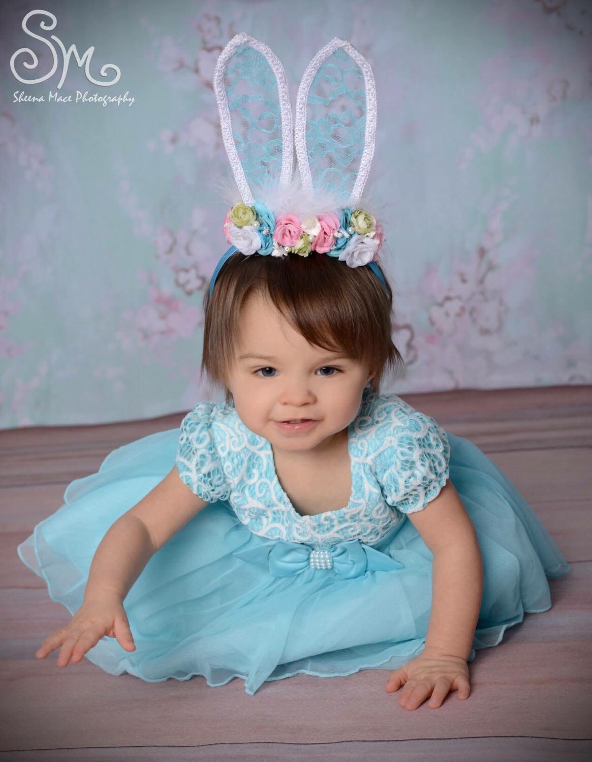 Easter Bunny Ears Headbands Blue Bunny Ears Pink And Blue