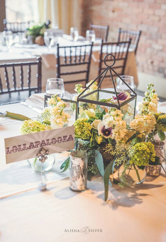 Wedding table names or table numbers for wedding dinner reception - assigned seating Il_570xn