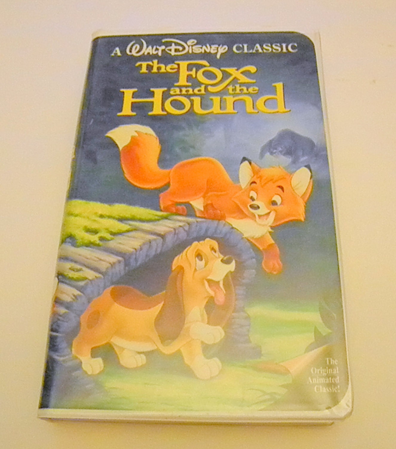 The Fox and the Hound VHS Video Tape Black Diamond Walt Disney