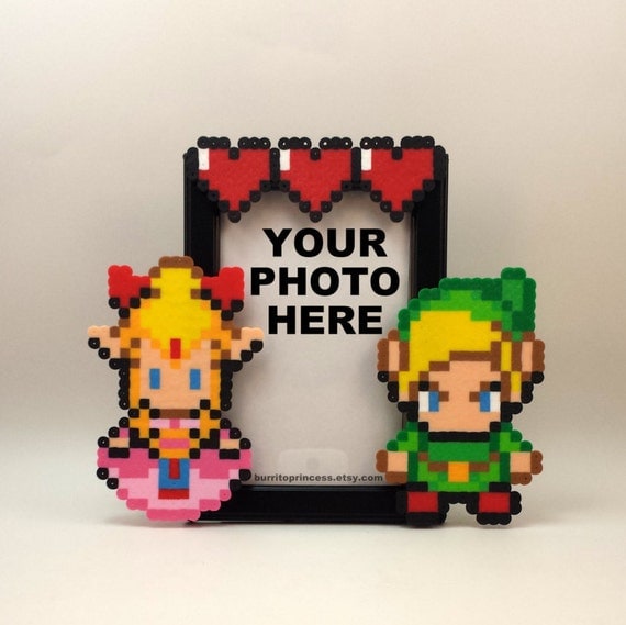 Legend of Zelda Picture Frame Couples Picture by BurritoPrincess