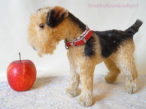 steiff terrier dog