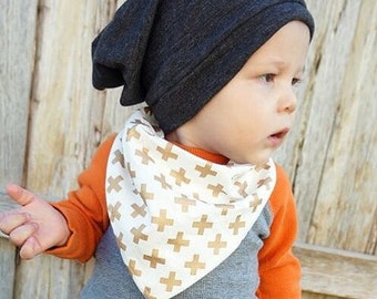 BABY SLOUCHY BEANIE grey - Toddler slouchy beanie - Kids slouchy beanie- baby boy beanie - baby, toddler, boys - Baby Boy slouchy beanie