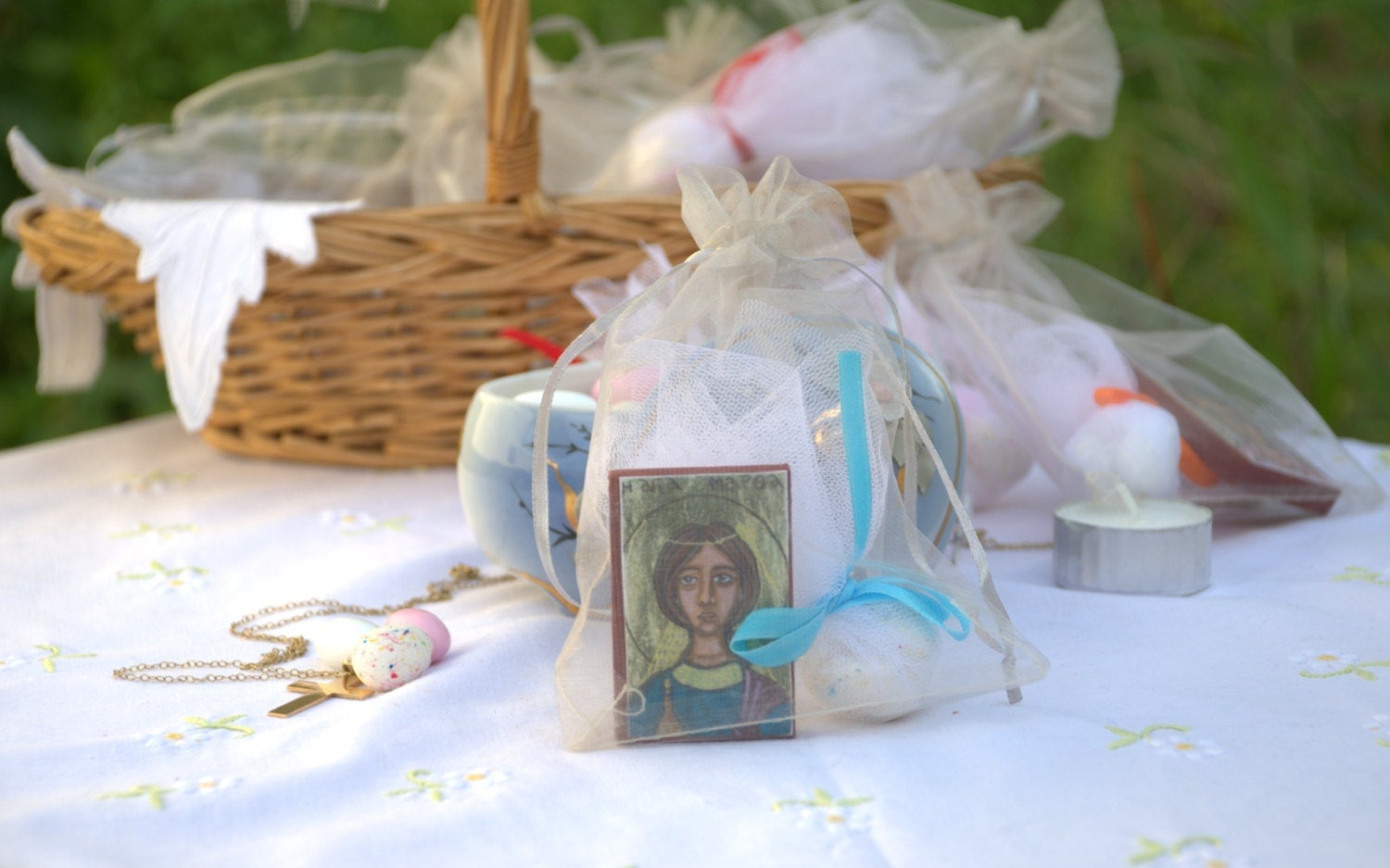 Orthodox Baptism favors Greek baby birth favor christenining