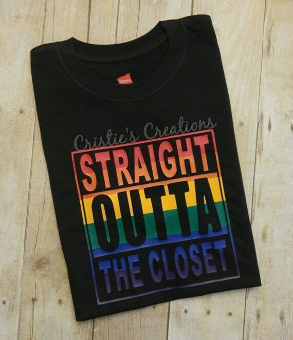 straight outta the closet shirt