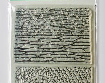 Organic Texture Stamp/Sheet - 'WOODS'