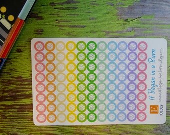 Volleyball Planner Stickers | Use In Erin Condren Life Planner | Use In Happy Planner | Mini Dot Stickers | Volleyball Game Stickers | CL032