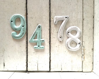House Numbers, Address Numbers, Metal House Numbers, House Number, Home Decor, House Numbers, Address Sign, Custom Apartment Numbers