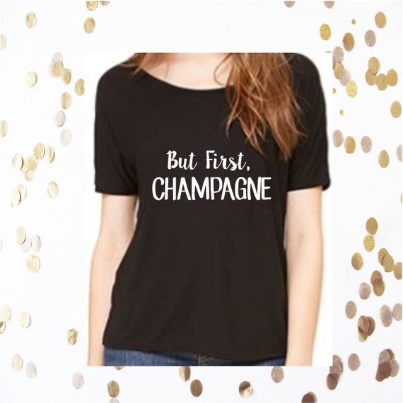 champagne glass shirt