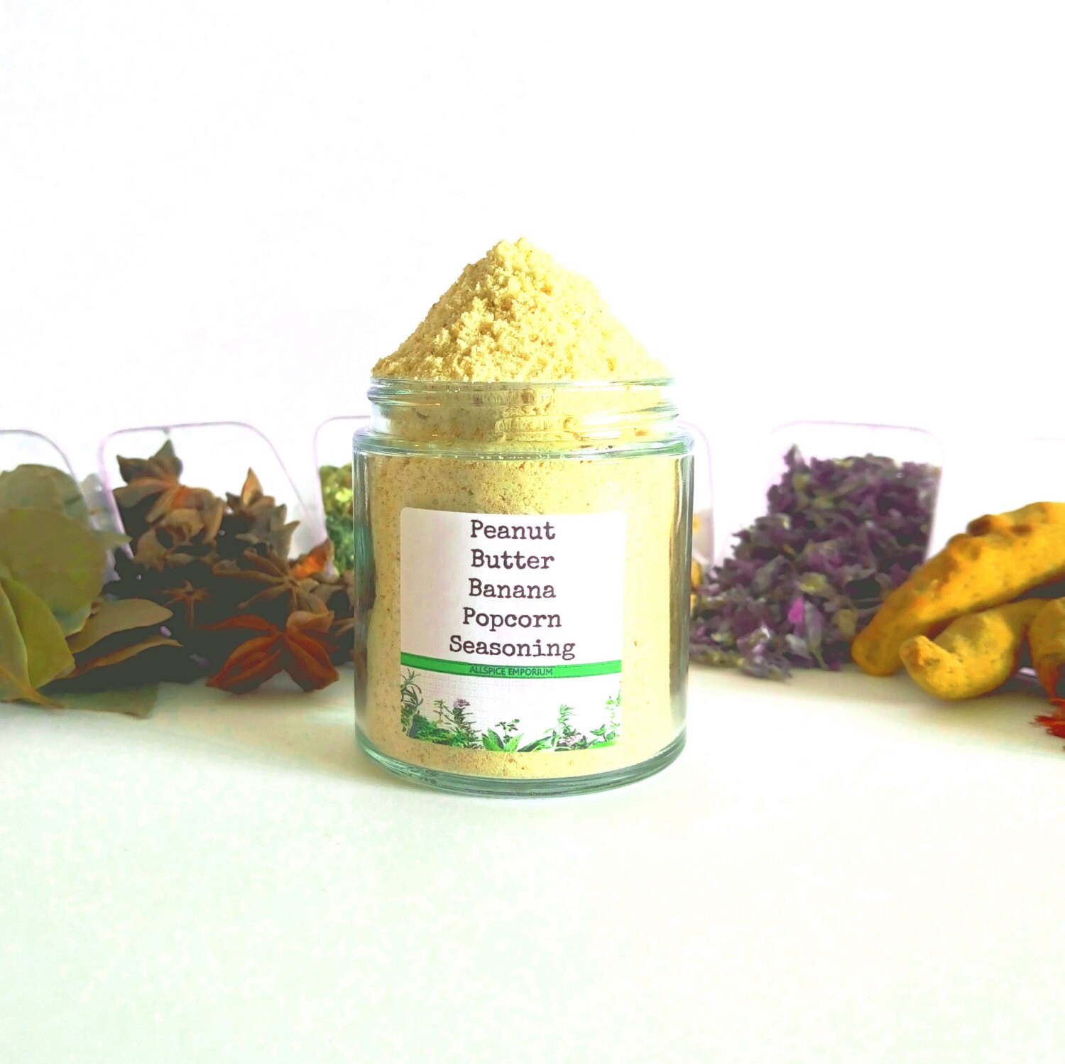Peanut Butter Banana Gourmet Popcorn Seasoning Mix Topping