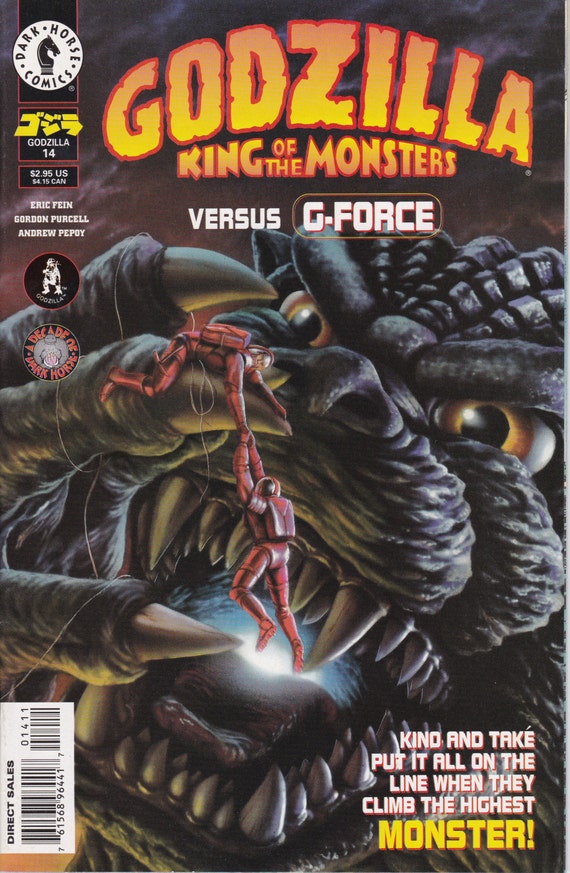 Godzilla 14 July 1996 Issue Dark Horse Comics Grade NM