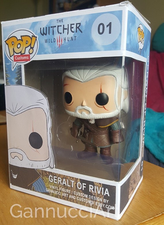 funko pop geralt di rivia