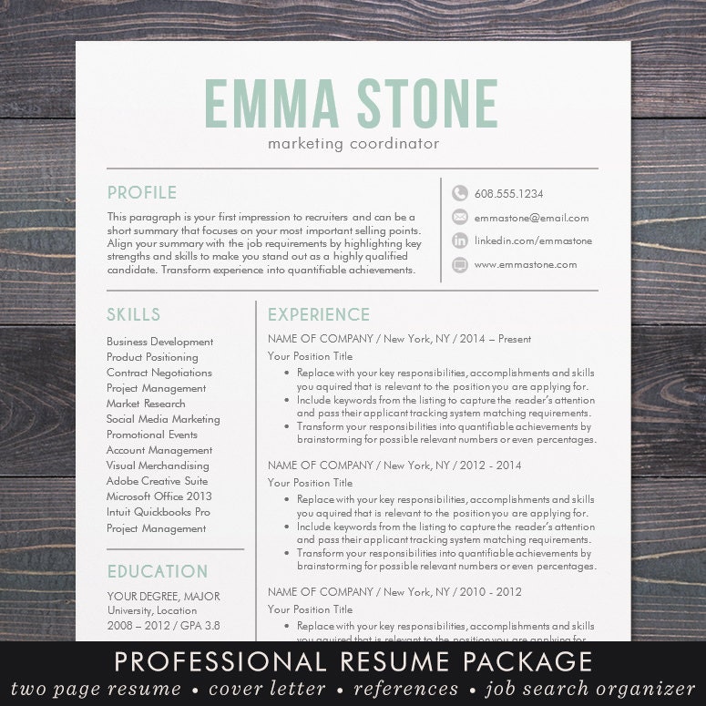 Resume Templates Free For Mac - Best Resume Gallery