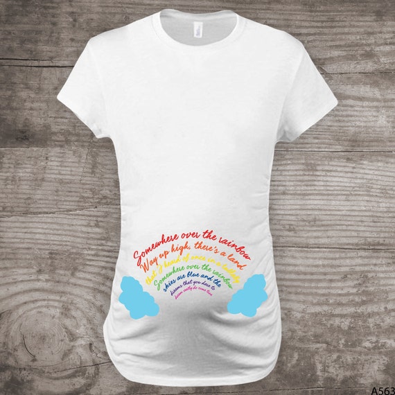 Maternity t-shirt Rainbow Baby Shirt After Every Storm