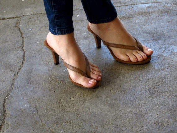 high heel thong