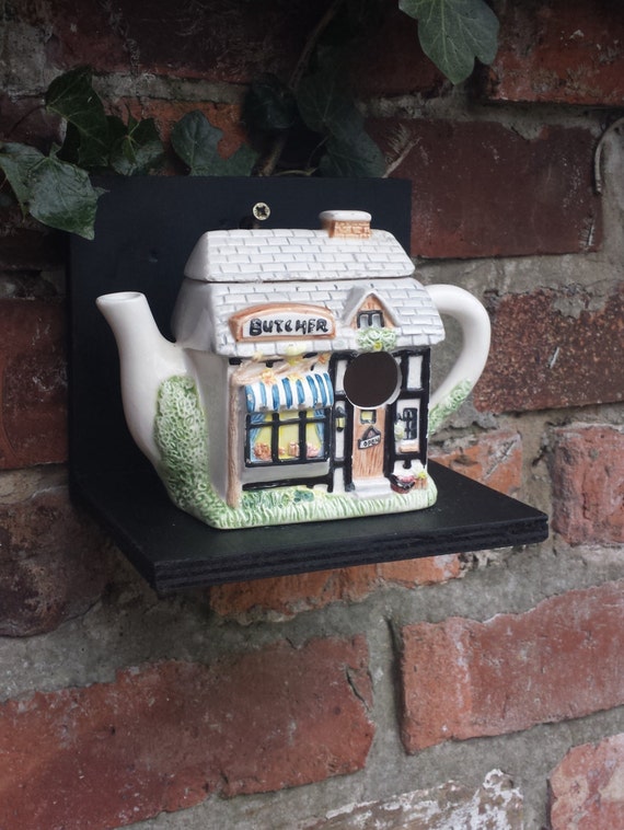 Teapot bird house nest box outdoors gift nesting box