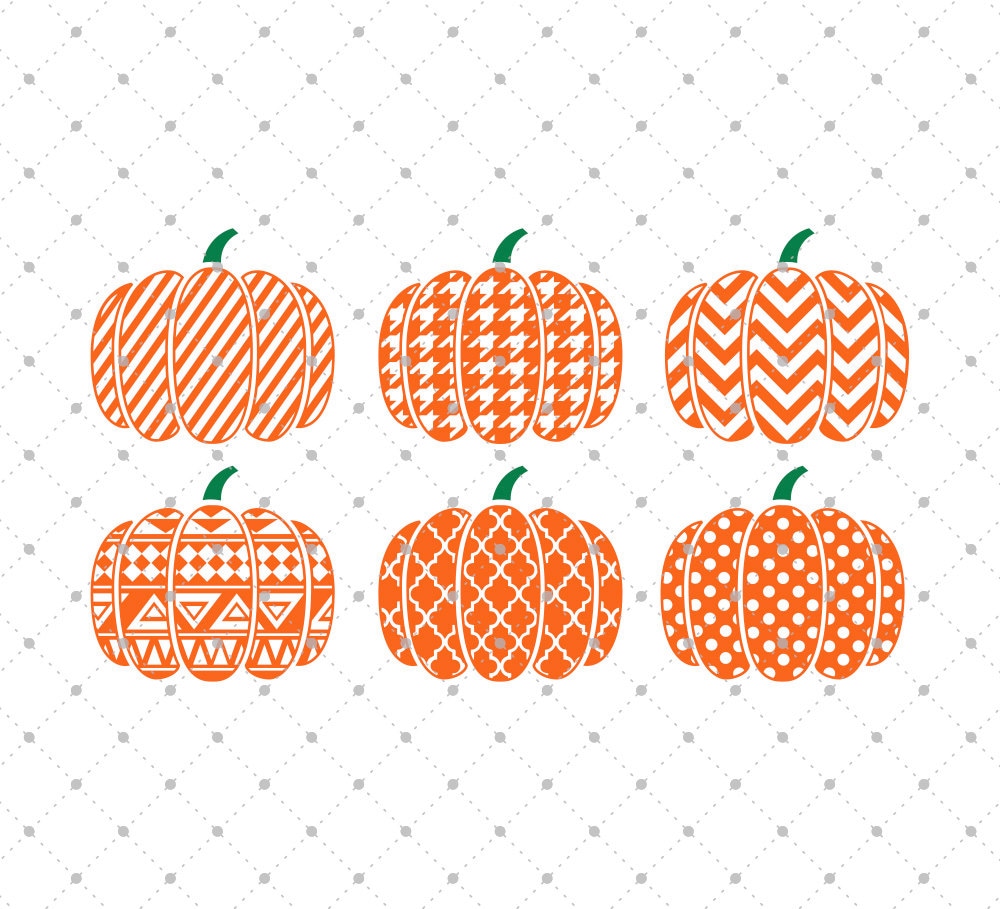 Download Patterned Pumpkin SVG cut files Halloween svg Pumpkin svg