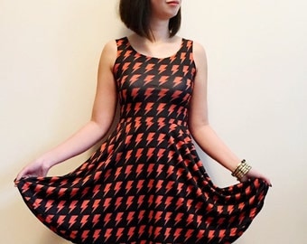 Aladyin Sane - David Bowie Skater Dress