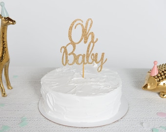 Oh Baby Cake Topper
