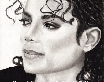 Michael Jackson Art Print, Michael Jackson Poster Print, Michael Jackson Wall Decor, Michael Jackson Painting Print