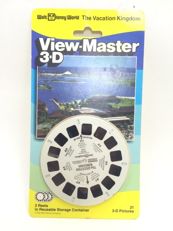 viewmaster reels disneyland