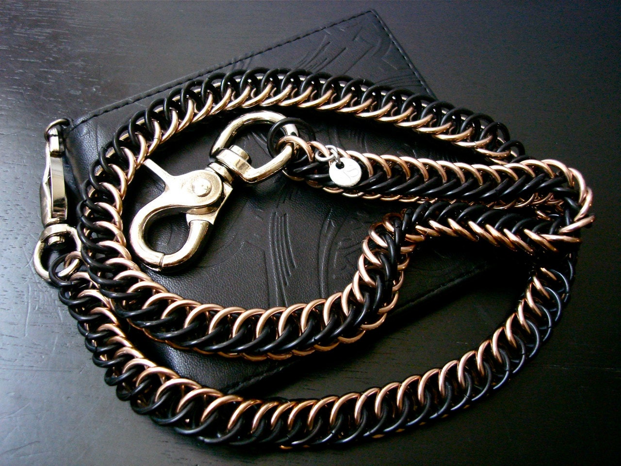 Chain Wallet Persian Chain Wallet Chain Biker Chain Black