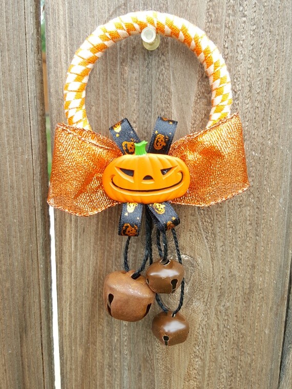 Pumpkin Decor Halloween Door Decor Fall Decor Door Knob Hanger