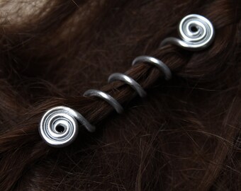 Viking cheveux perles SNR \u2022 bijoux cheveux cheveux accessoires \u2022 Viking bijoux Viking perles barbe bijoux