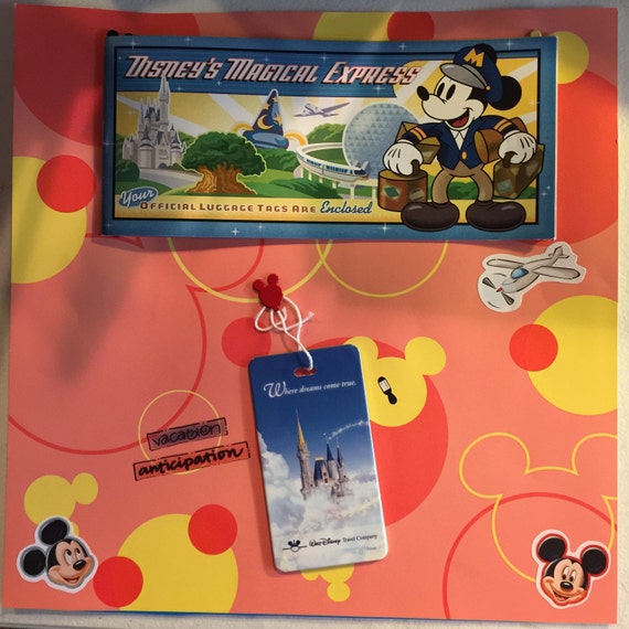 Scrapbooking: Disney Express
