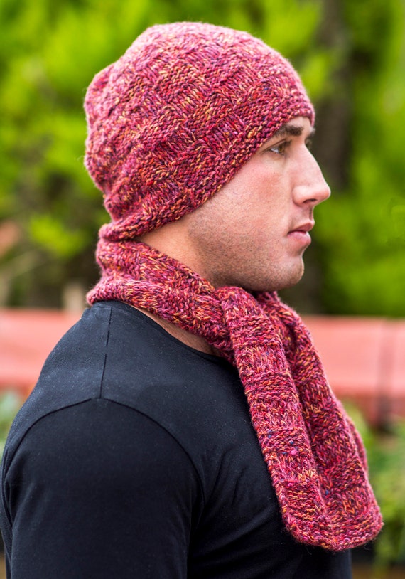 cashmere red hat