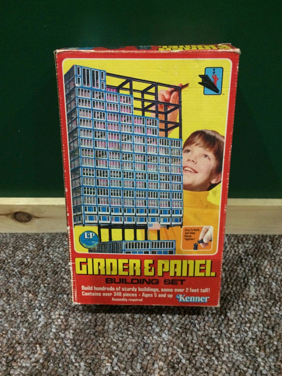 Kenner Girder & Panel Building Set Vintage Building Toys