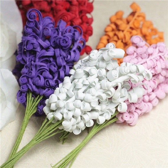 Bunch of 10Foam Flower StemsArtificial Plants