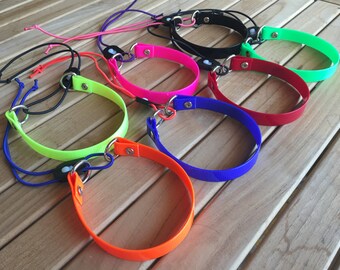 E-Bungee Biothane Dog Collar. Easy on / off. Fits Dogtra & Educator Receivers along with many more.
