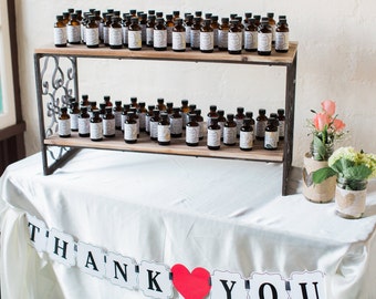 Pure Baking Extract Favors with Personalized Labels - 2oz.