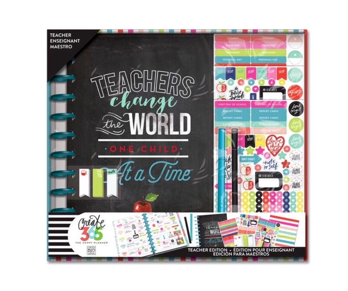 Teacher edition kit the big happy planner me and my big