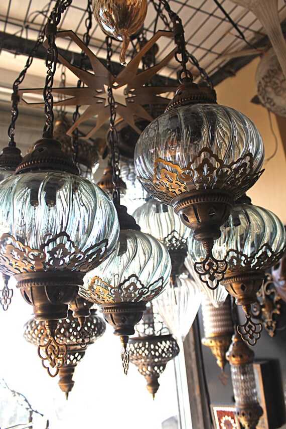 SALEHanging Arabian Lamps Moroccan Lantern by BeautyofTurkey