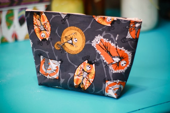 nightmare before christmas cosmetic bag