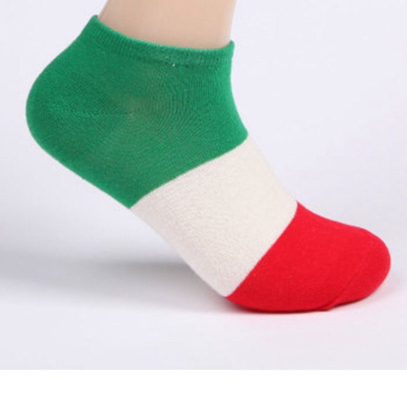 Italy flag / Italian socks for women by Italianandmore on Etsy