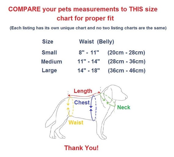 SET of 5 COLORS For Small Dog Diaper SKIRT Pants Female Velcro