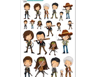 The Walking Dead Stickers