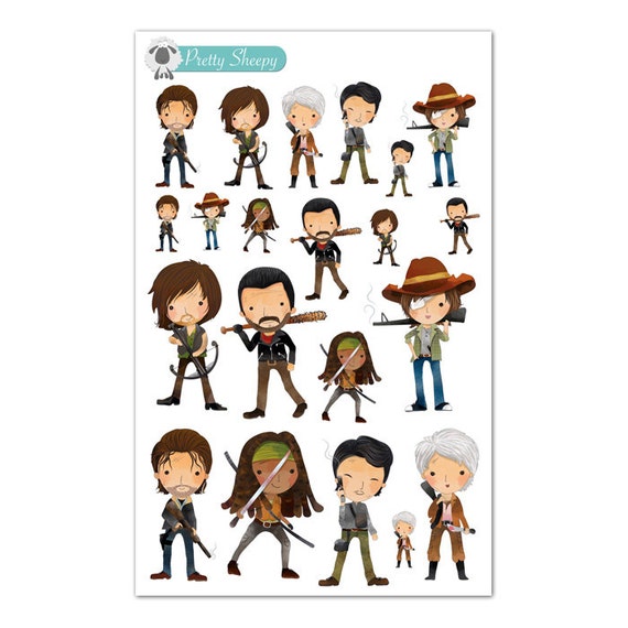 The Walking Dead Stickers