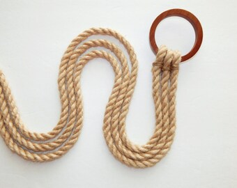 Gods Rope, Jute Wedding, Outdoor Wedding, Barn Weddings, Burlap Weddings, Country Wedding, Rustic Wedding Decor, Cord of Three Strands, Love