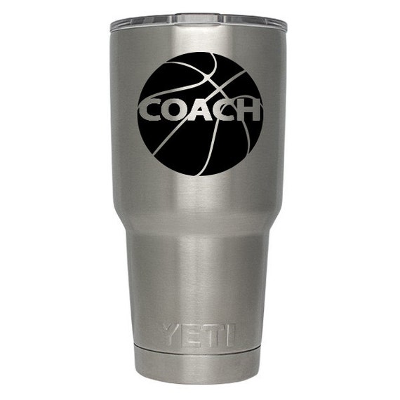 Yeti Basketball Coach Decal decal Yeti by ExploreAndConquer