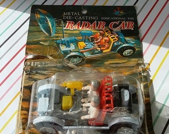 Vintage 1970s Radar Car Rack Toy (Moon Buggy)