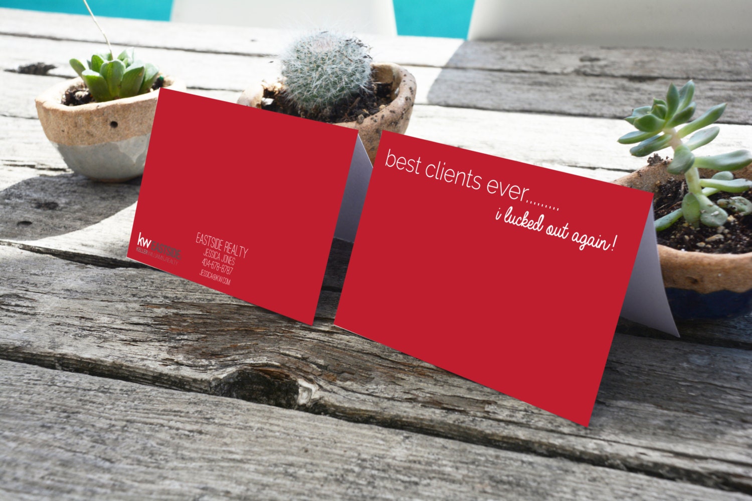 Realtor Real Estate BEST client NOTECARDS by RealEstatedesigns