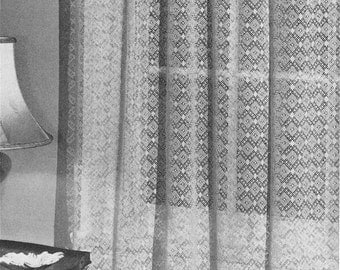Curtain crochet – Etsy